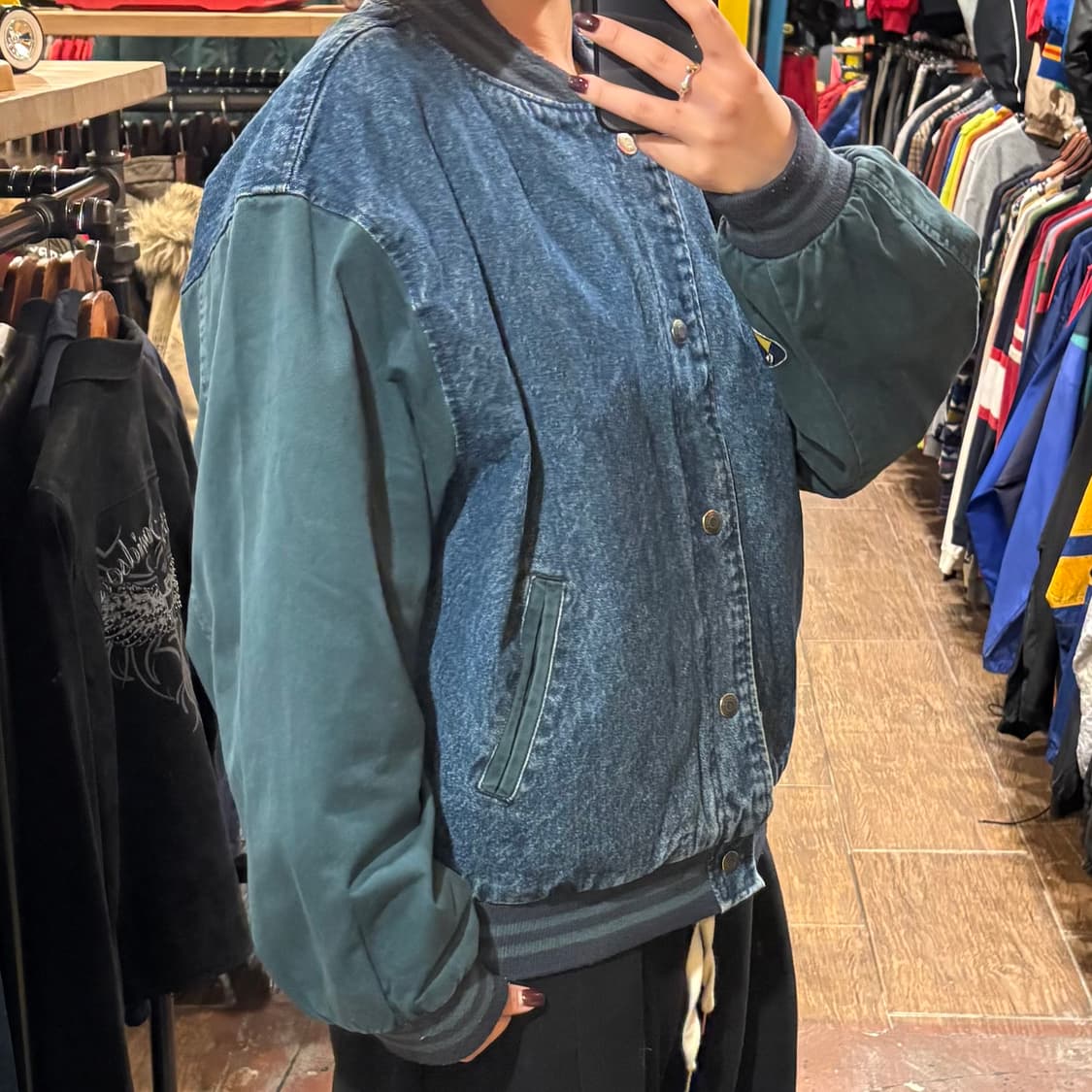 [HI] VTG 데님바시티자켓 진청 상품이미지4