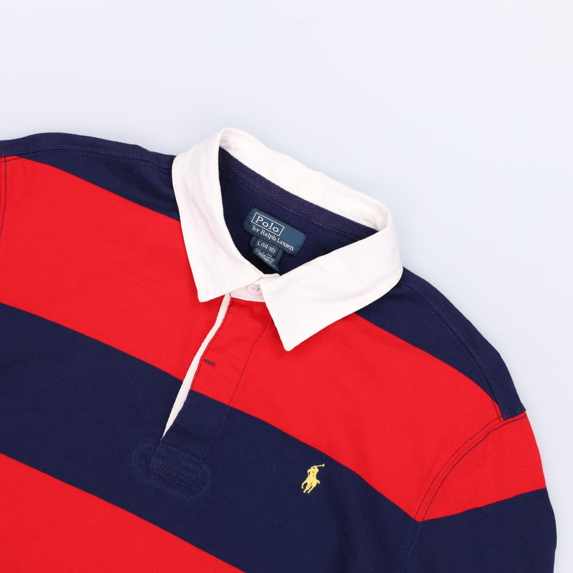 [L~XL] 폴로 랄프로렌 여성 럭비 카라 티셔츠 럭비셔츠 3789 상품이미지3