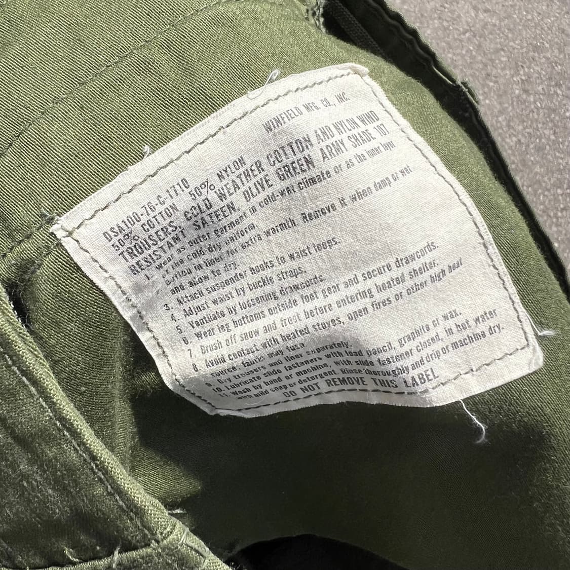 70’s M-65 필드 팬츠 (L-R) 상품이미지9