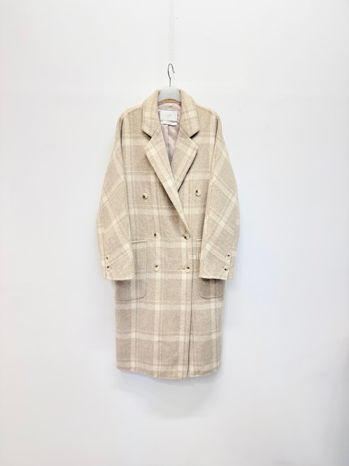 링서울 wool100% 핸드메이드코트 상품이미지3