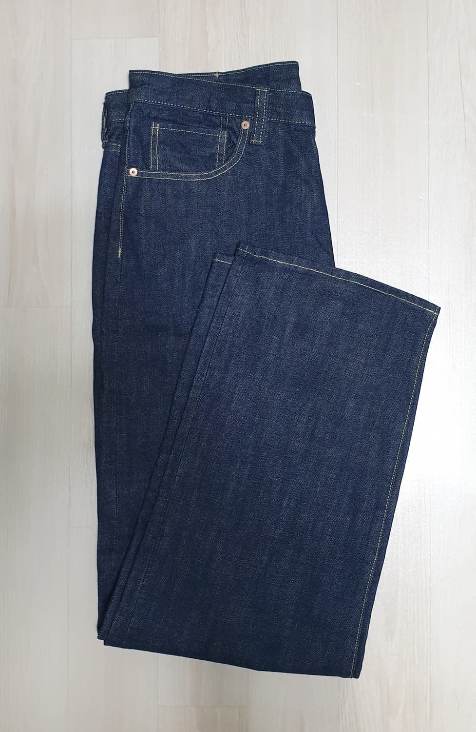 아웃스탠딩 W.W. II 셀비지 인디고 데님 L사이즈 상품이미지6