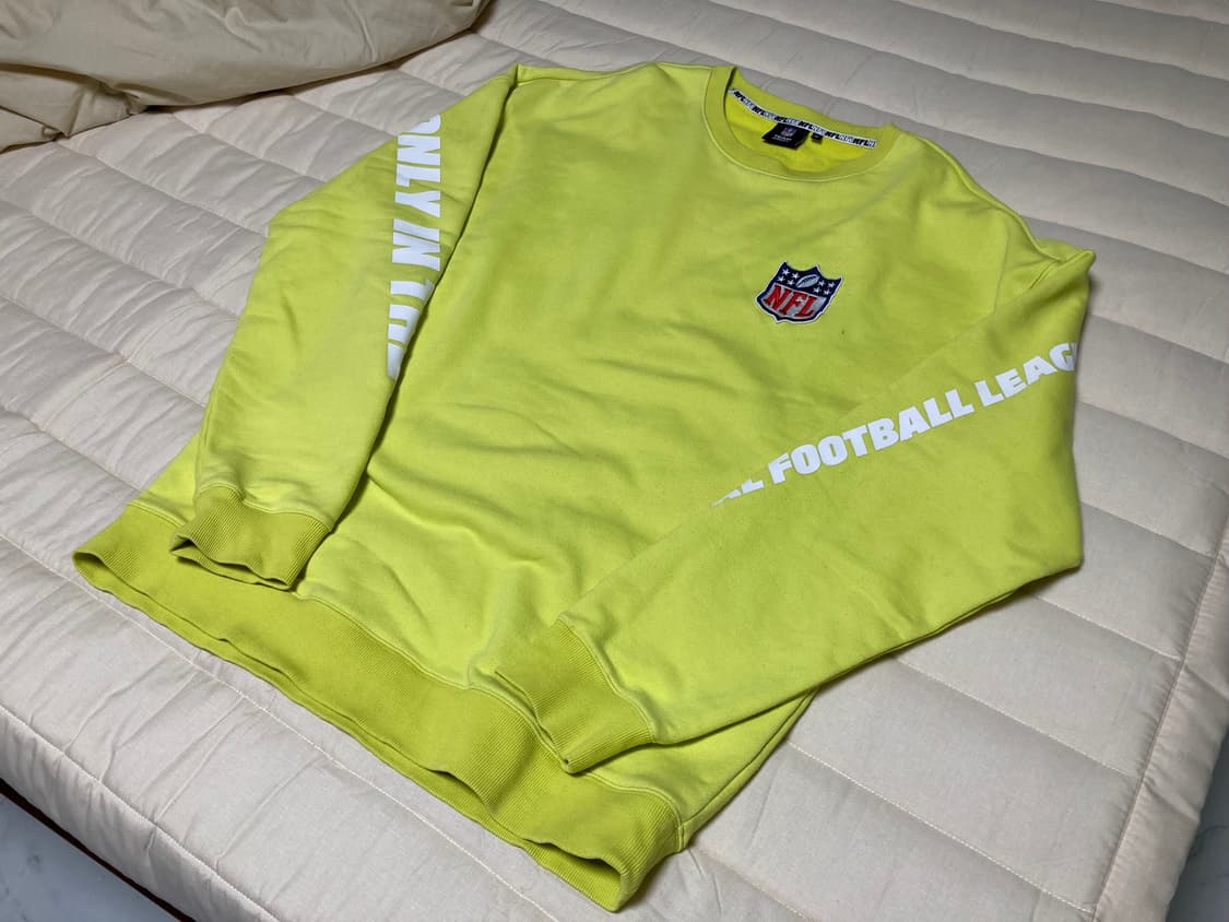 NFL 오버핏 맨투맨, 런닝맨 맨투맨 105-110 상품이미지1