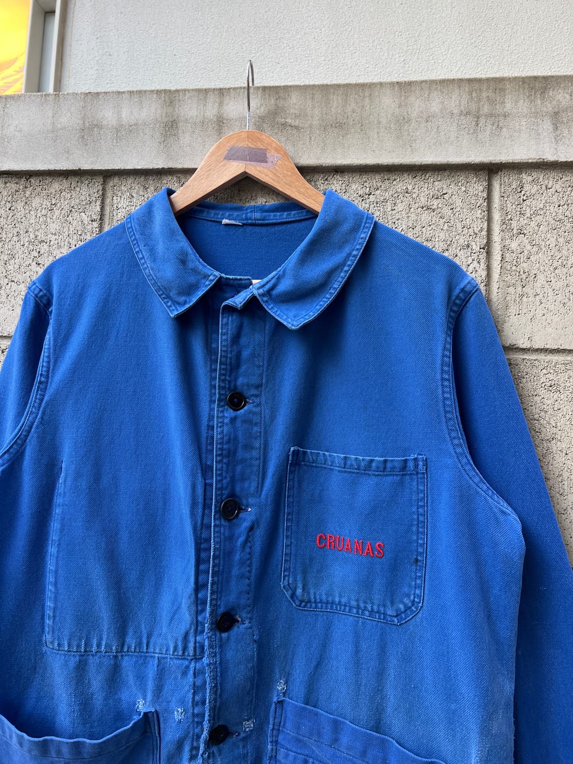 1950s HARD FADED OLD FRENCH 올드모델 프렌치워크자켓 상품이미지3