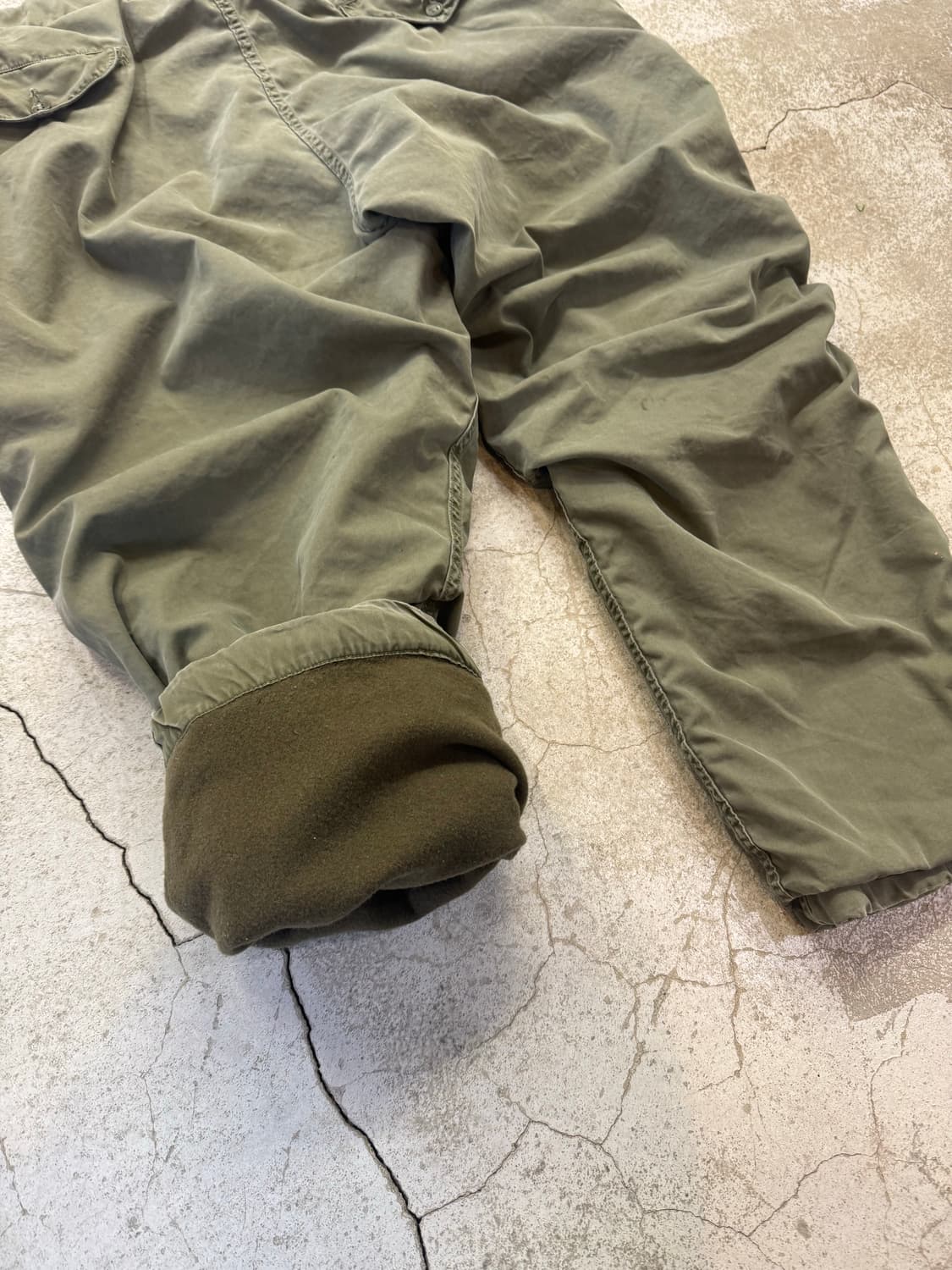 50s~60s WL-1 미 해군 항공대 플라이트 방한 덱팬츠 상품이미지7