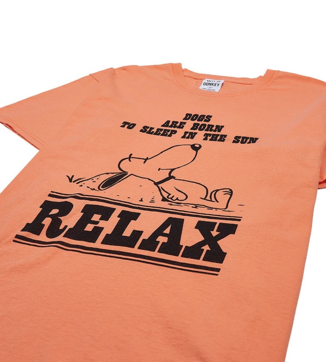 와일드 동키 스누피  릴렉스 티셔츠 L,XL 새상품 상품이미지10