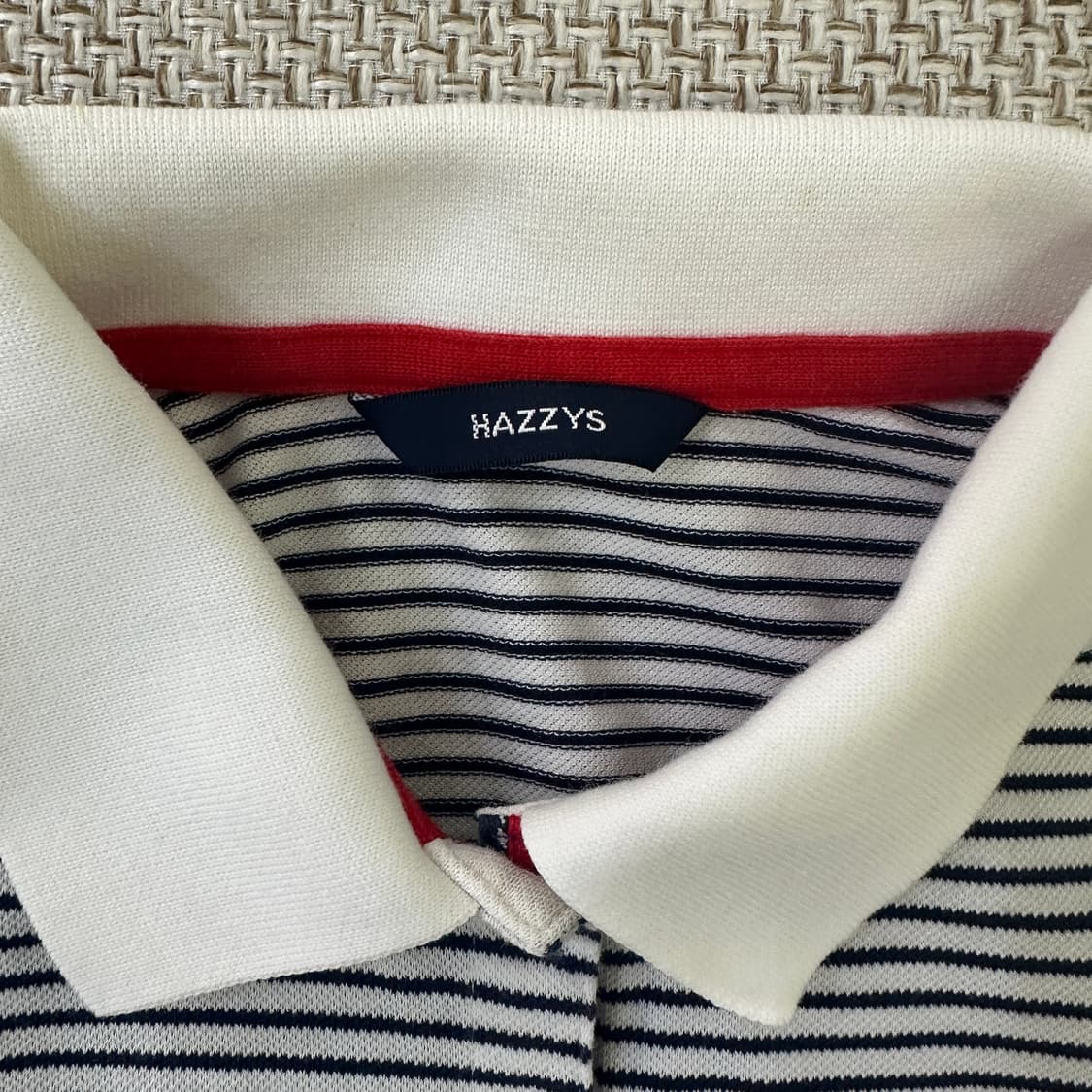 90 헤지스 스트라이프 반팔 티셔츠 0410D 상품이미지2