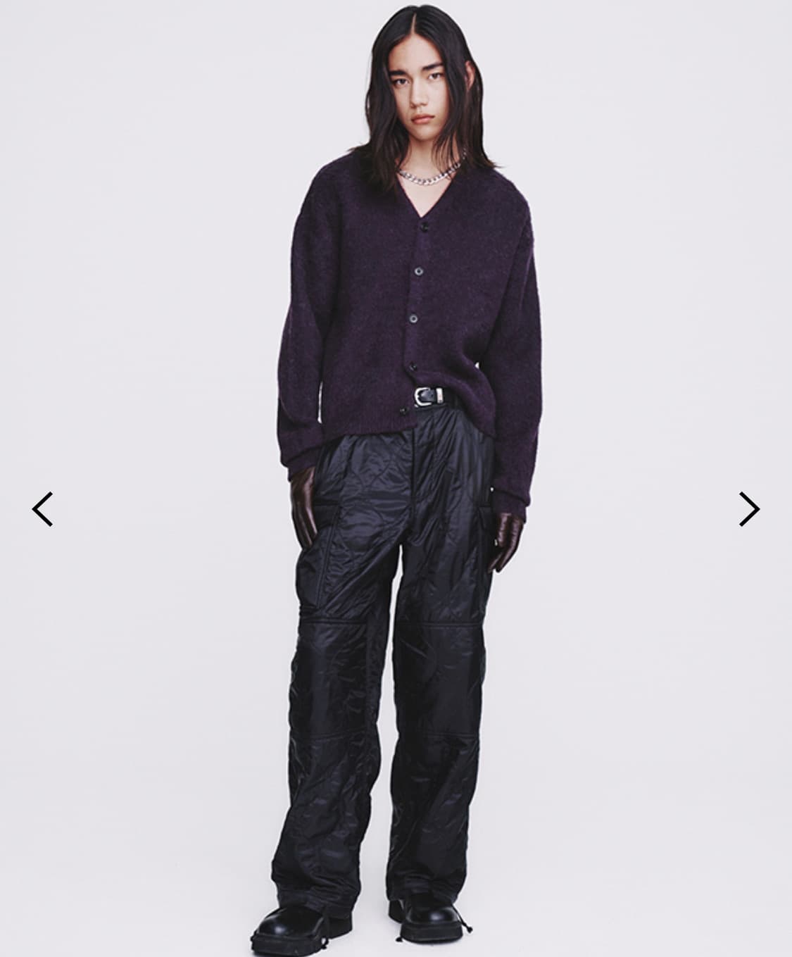 토니웩 퍼플 가디건 m 상품이미지1