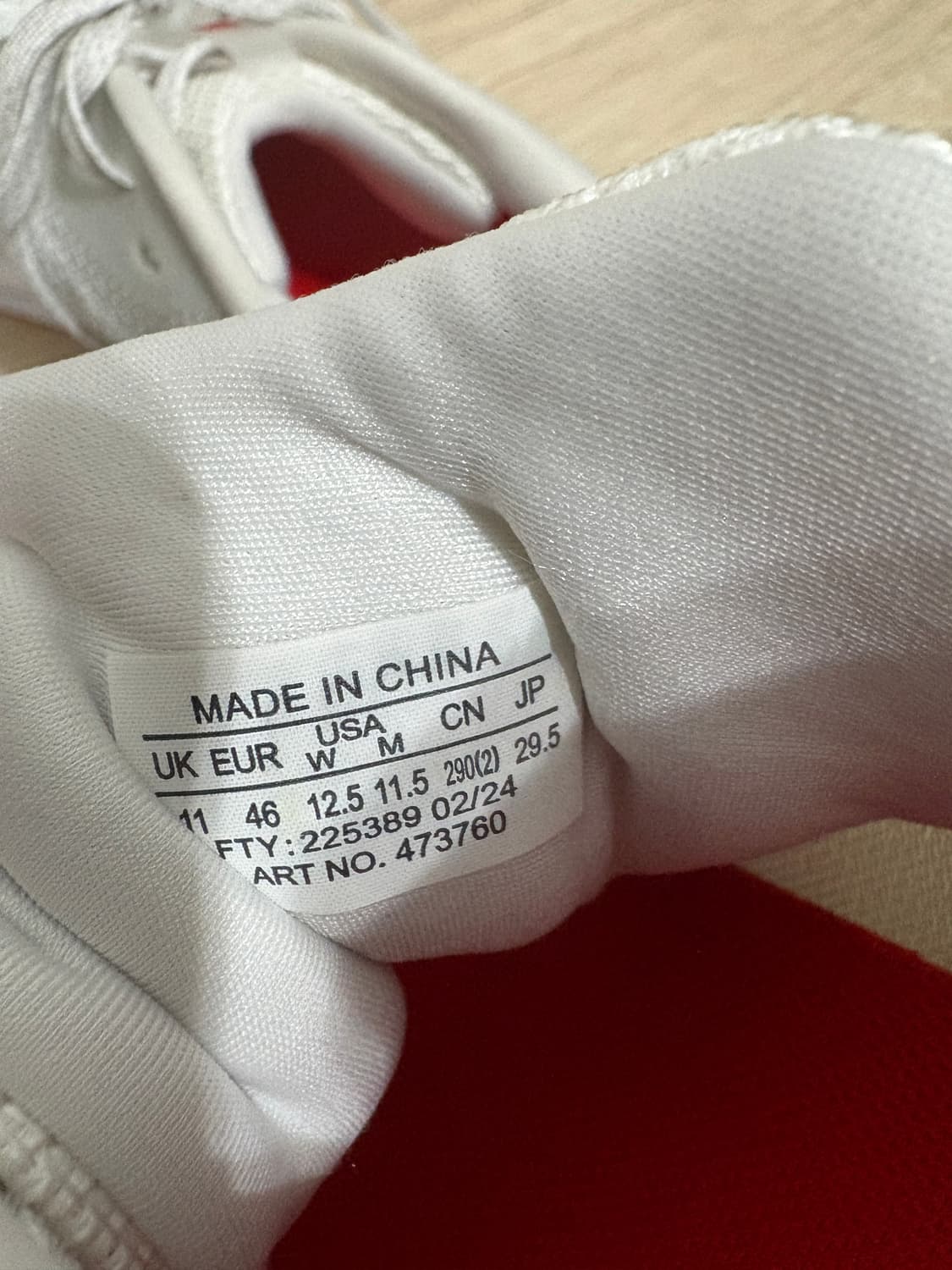 살로몬 / 카본화 S/LAB 스펙터 화이트 파이어리 레드 블랙 / 295 상품이미지6