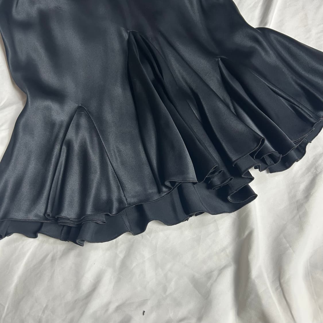 [Blumarine] 블루걸 블루마린 실크 머메이드 미디스커트 상품이미지3