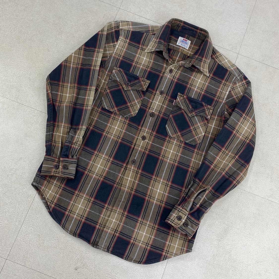  리바이스 화이트탭 플란넬 워크 셔츠 (98)  ﻿ 상품이미지1