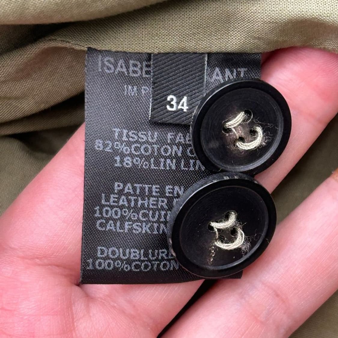 이자벨마랑 트렌치코트 34 상품이미지4