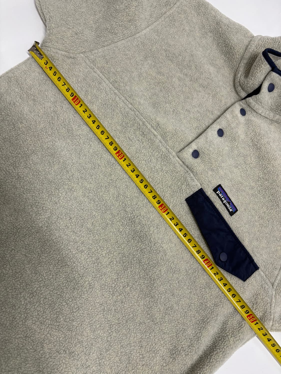헤비모델)빈티지 파타고니아 신칠라 스냅티 오트밀 멘즈XS 상품이미지7