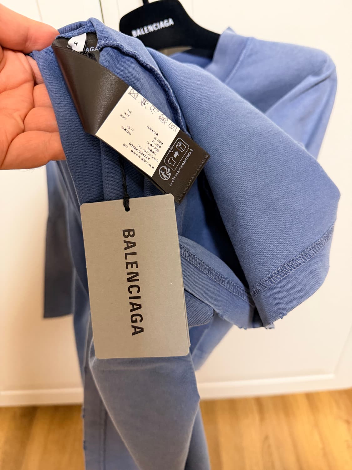 발렌시아가 파리 문 블루워싱 (새상품) 상품이미지3