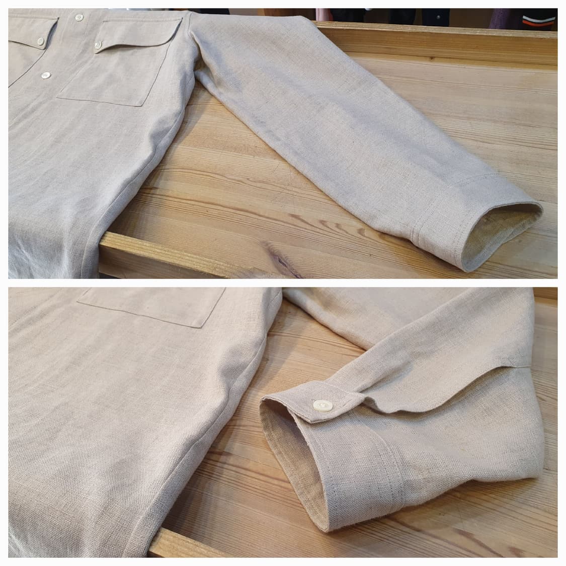 (새상품)100.COS 린넨 셔츠 상품이미지6