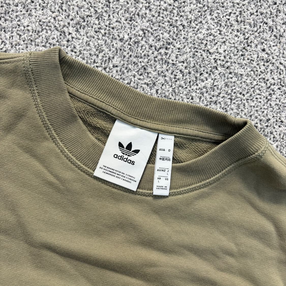 L 아디다스 긴팔 맨투맨 0427J 상품이미지2