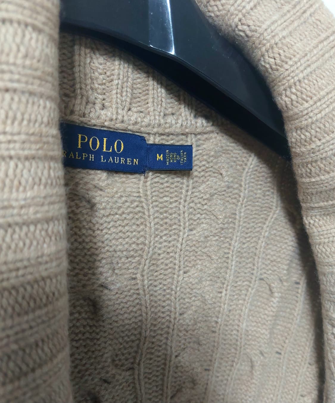 폴로 랄프로렌 캐시미어 메리노울 롱 가디건 105 상품이미지2