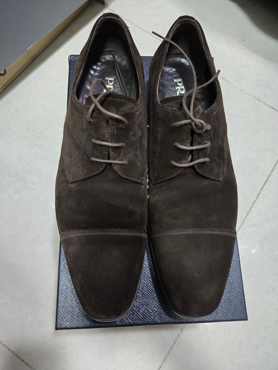 프라다 스웨이드 구두 상품이미지2