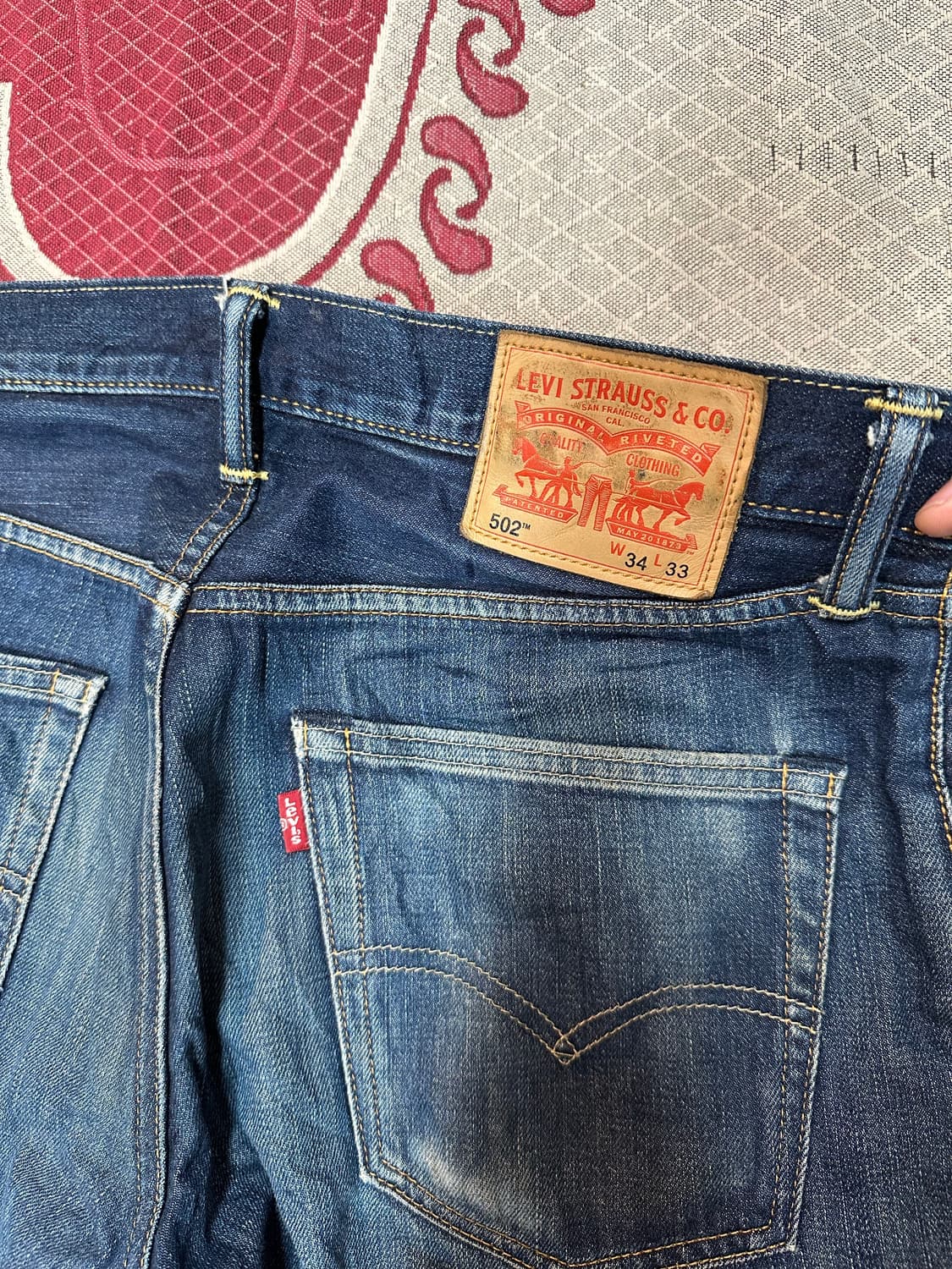 리바이스 502 상품이미지6