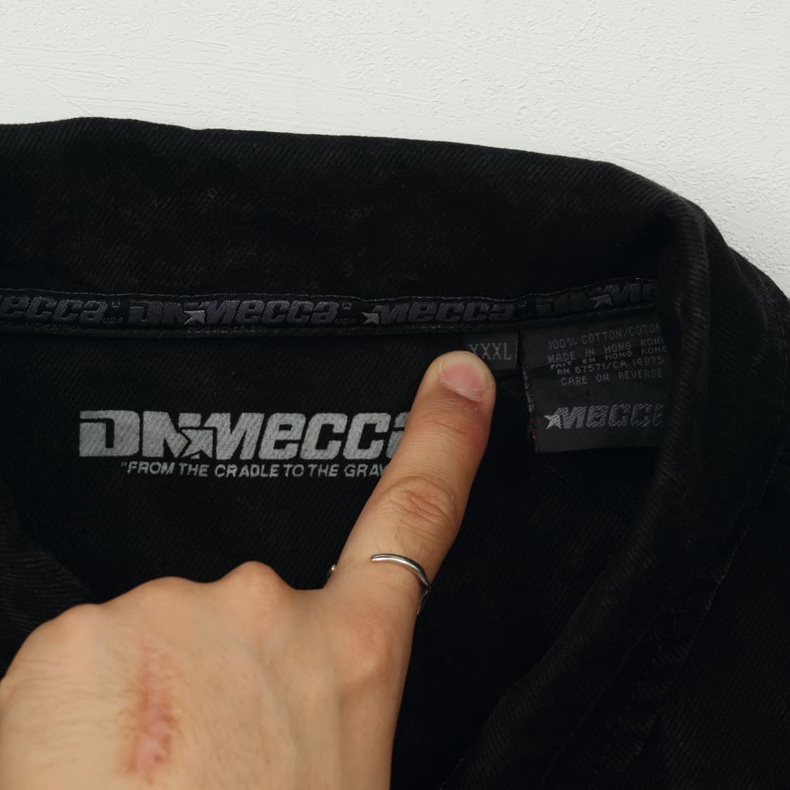 MECCA 청자켓 블랙 3XL A1102 상품이미지3