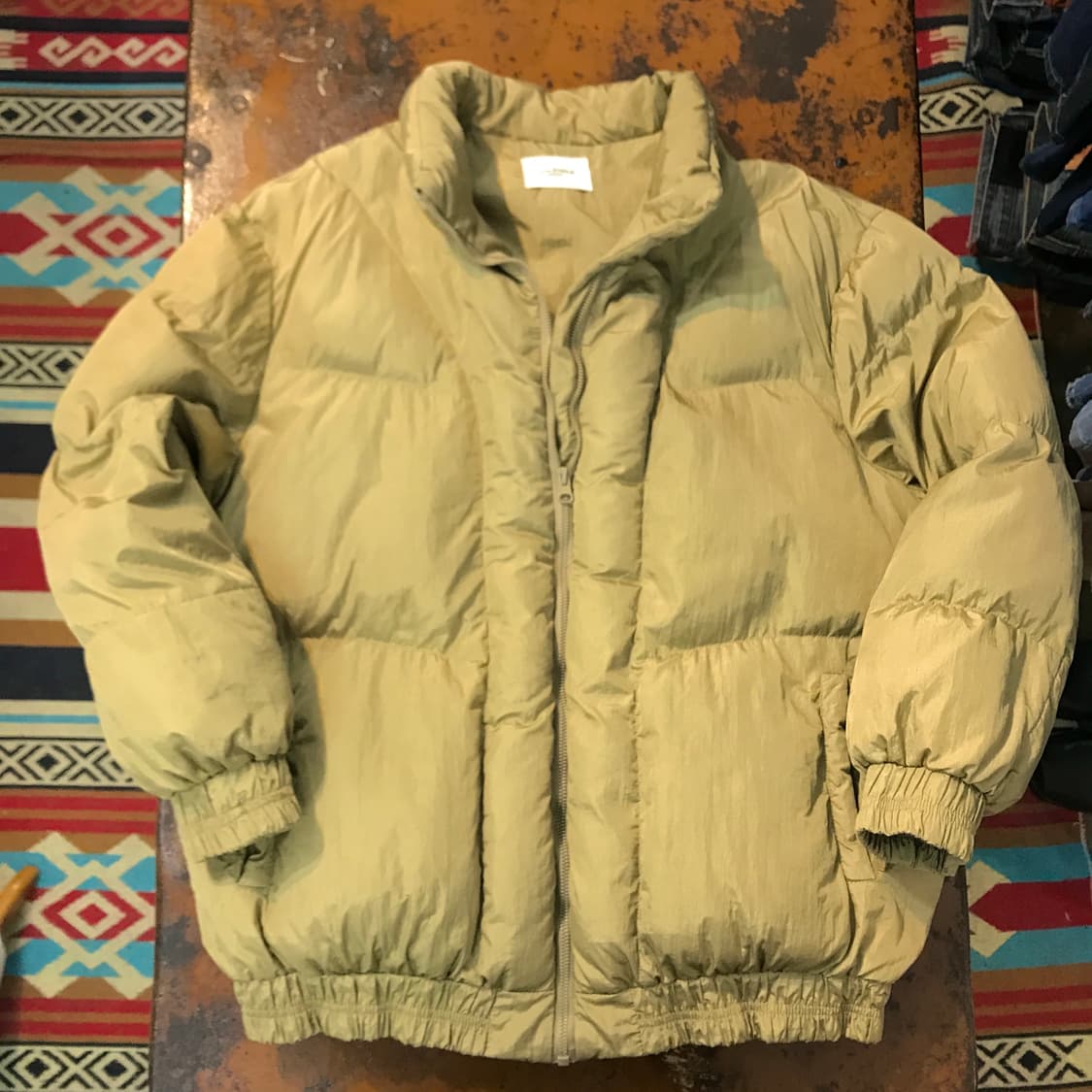 이자벨 마랑 에뚜왈 글로즈 카키 푸퍼 패딩 여성 프리사이즈  상품이미지1