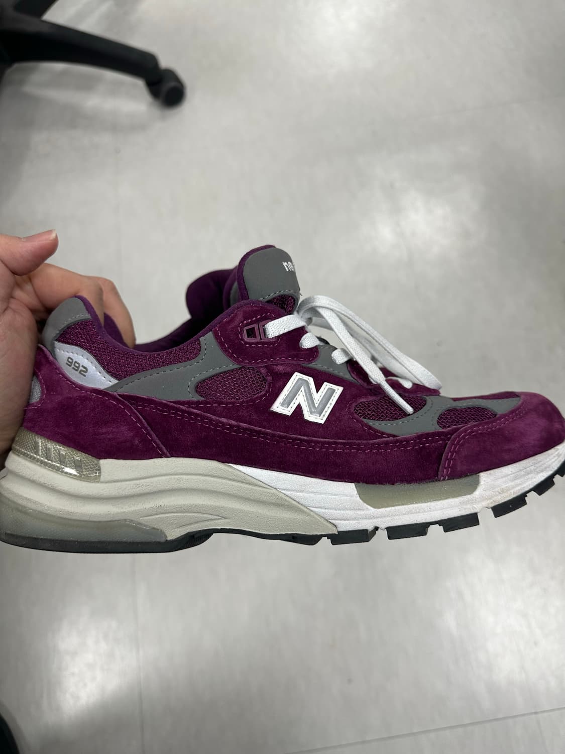 뉴발란스 992 머룬 260mm 상품이미지1
