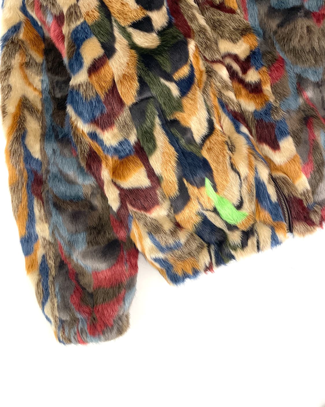 21FW 슈프림 멀티 폭스 퍼 자켓21FW 슈프림 멀티 인조 퍼 자켓 M 상품이미지4