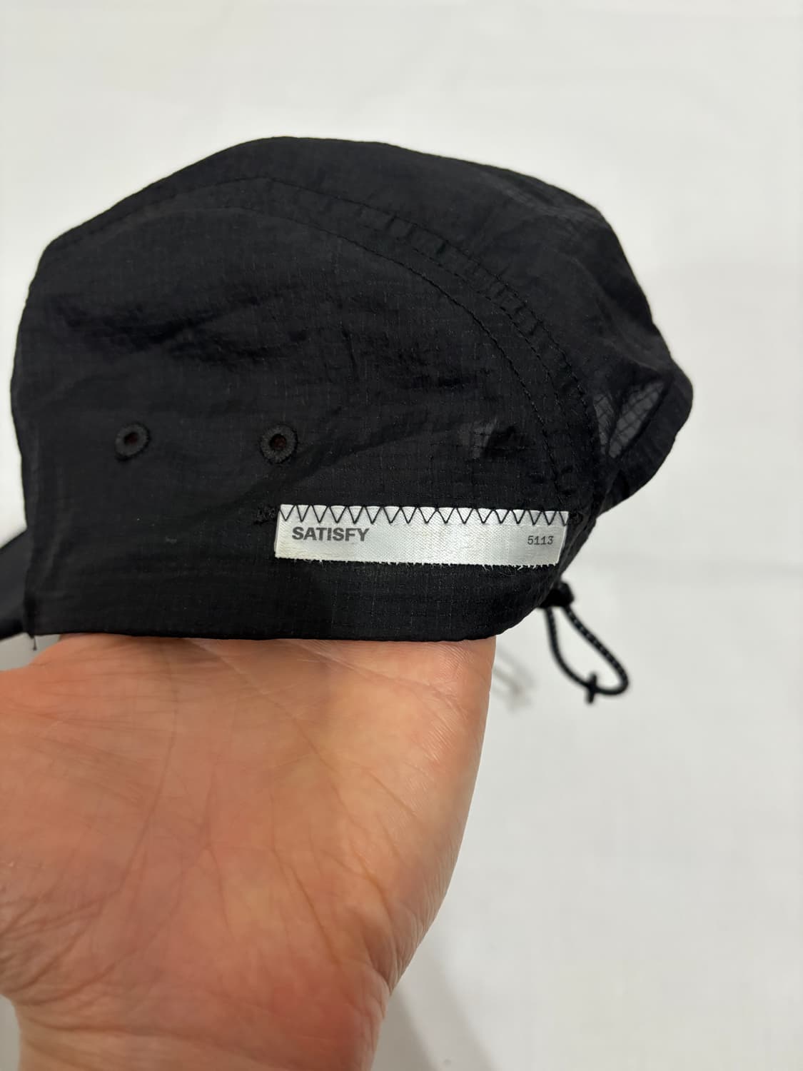 세티스파이 Satisfy / 리피 트레일 캡 블랙 / ONE 상품이미지3