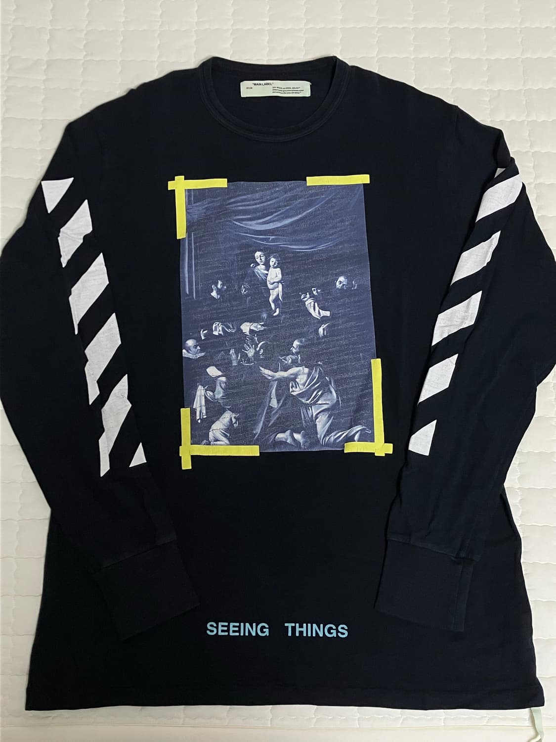 오프화이트 카라바조 롱슬리브 XXL 상품이미지1