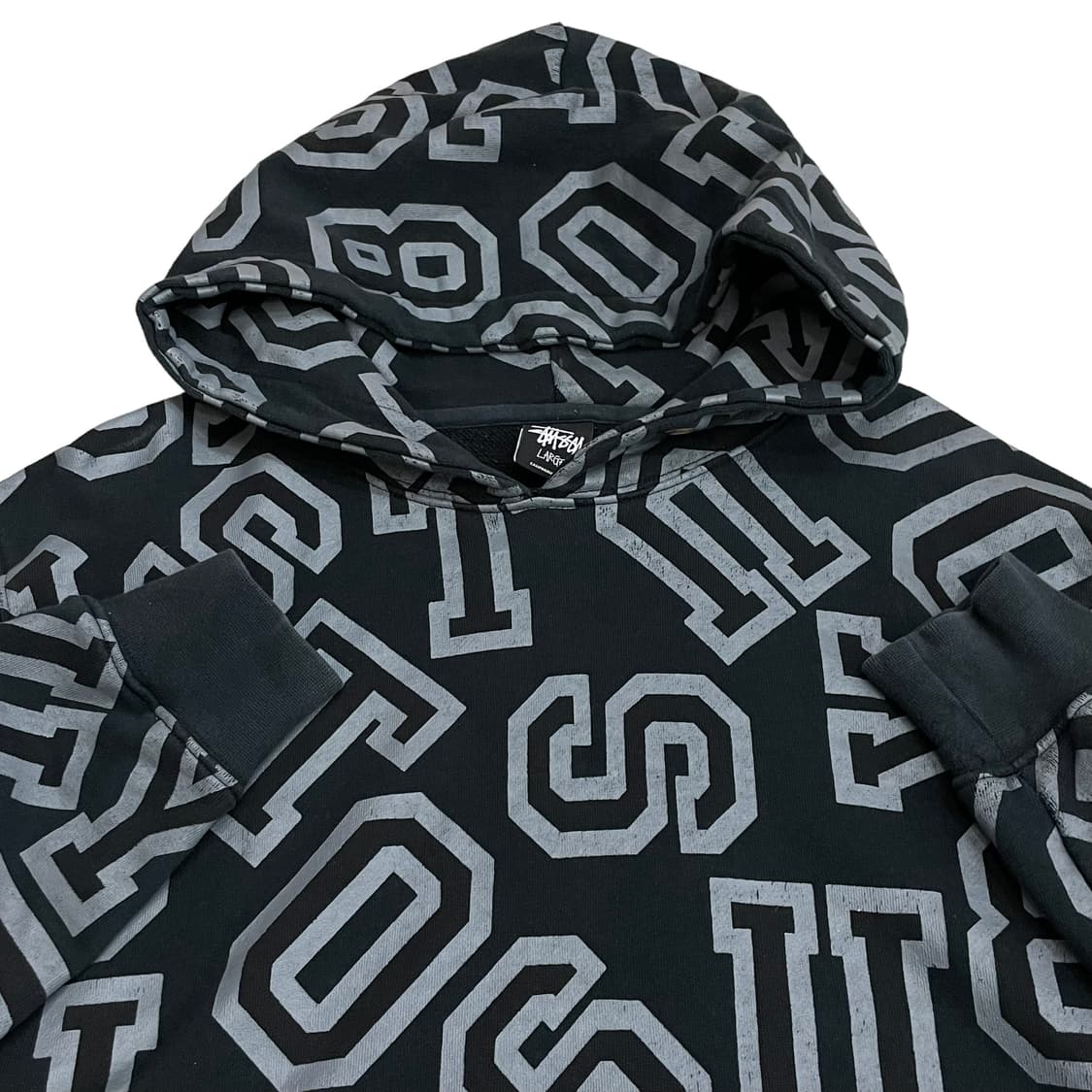 (L) 스투시 멀티로고 후드티 상품이미지4