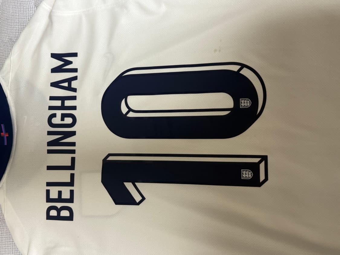 벨링엄 잉글랜드 유니폼 (레플리카 유로 풀패치) L 상품이미지4