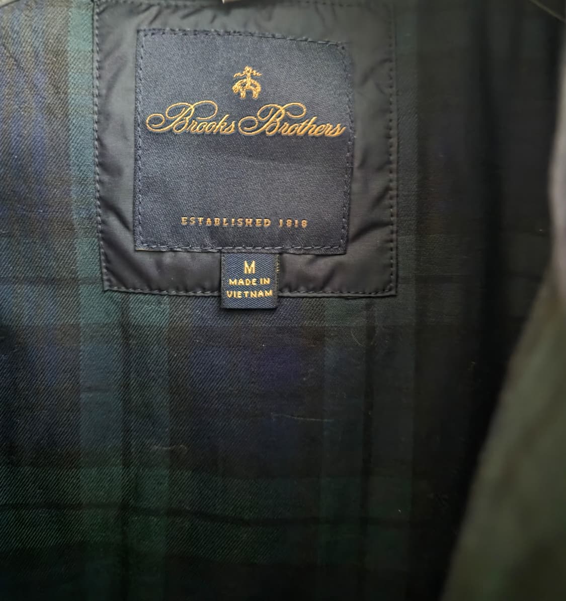 브룩스브라더스 왁스 필드 자켓 (바버 아저씨 세탁 완료) 상품이미지3