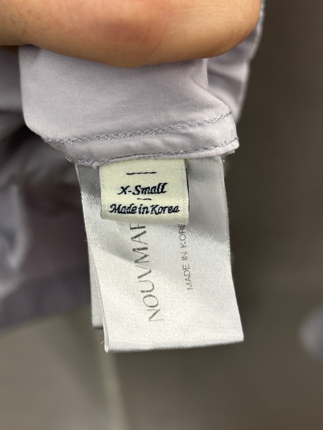 NOUVMAREE 셔츠 XS 상품이미지4