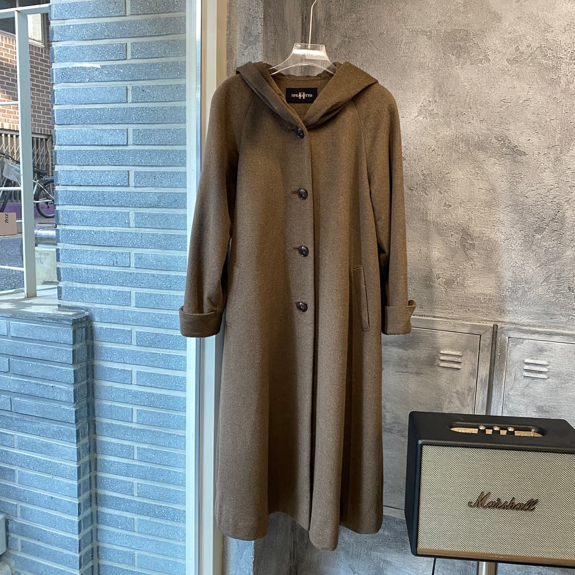 Cashmere100% hood coat 상품이미지5