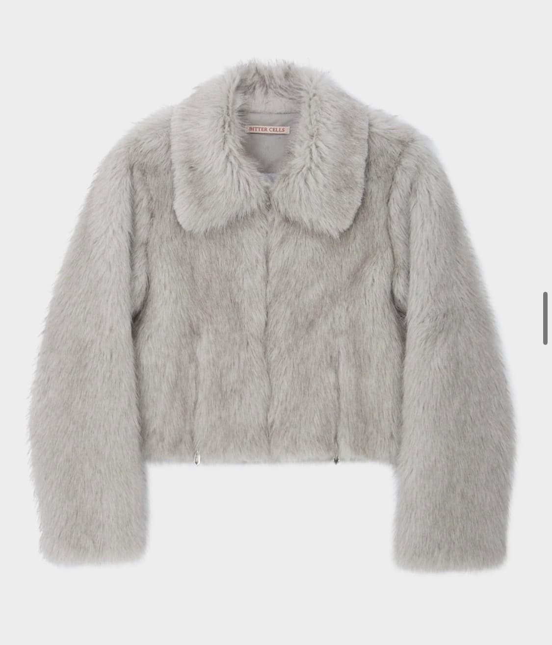 비터쉘즈 아위 크롭 퍼자켓 상품이미지1