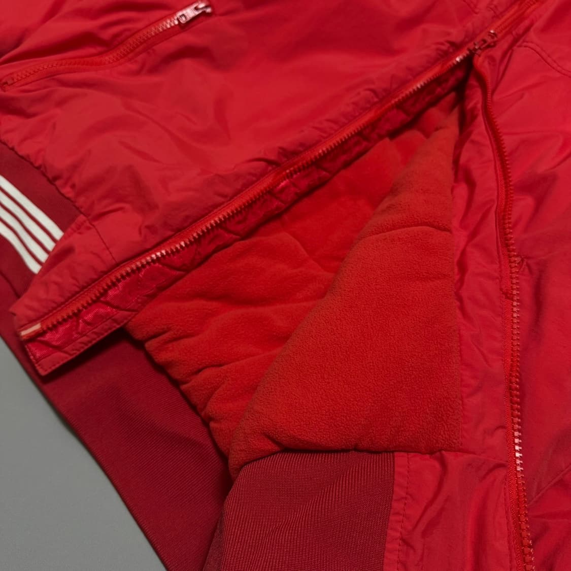 스투시 GEAR 레드컬러 나일론 혼방 퍼프 써모라이트 후드 패디드 자켓 상품이미지6