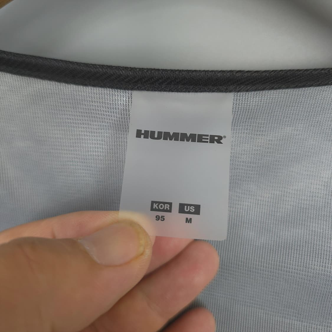 험머 HUMMER 기능성 바람막이 자켓 블랙 95(M) 상품이미지7