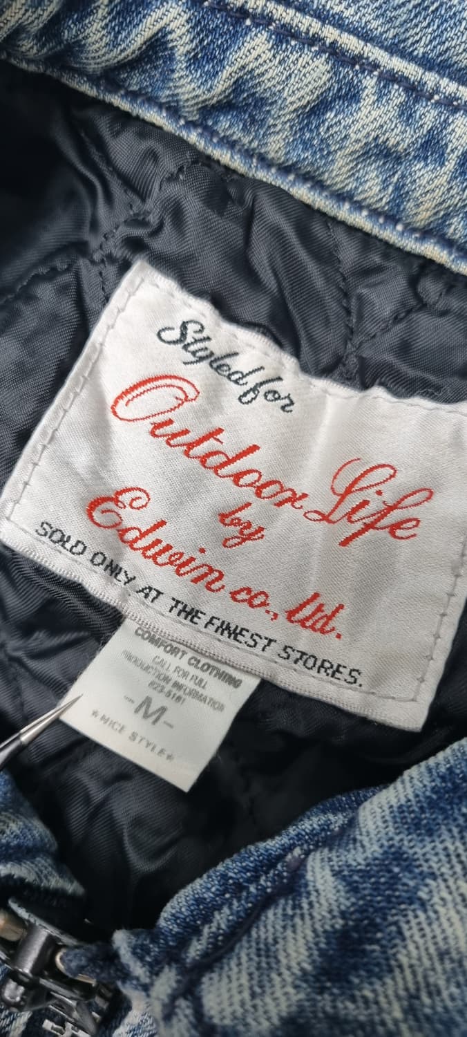 EDWIN 에드윈 데님 블루종 M _ 남성, 사진확인 상품이미지9