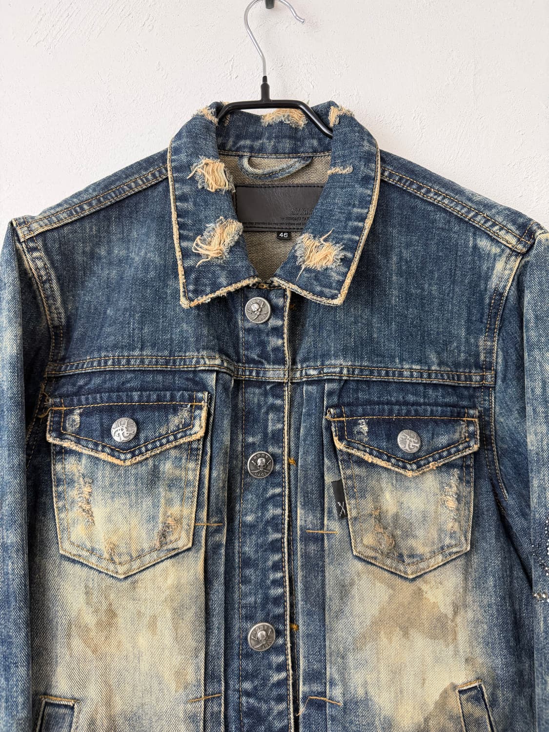 ABORDAGE by 히로무 타카하라 리페어 데님 자켓 상품이미지2