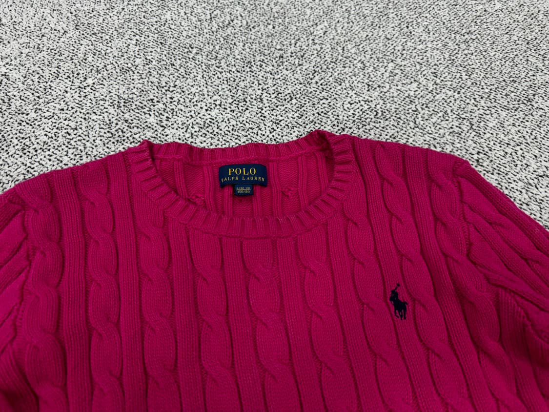 폴로 랄프로렌 꽈배기니트 상품이미지2