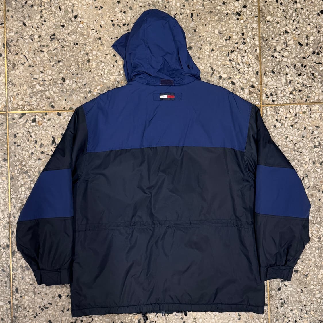 TOMMY HILFIGER 타미힐피거 바람막이 후드 롱 점퍼
 상품이미지8