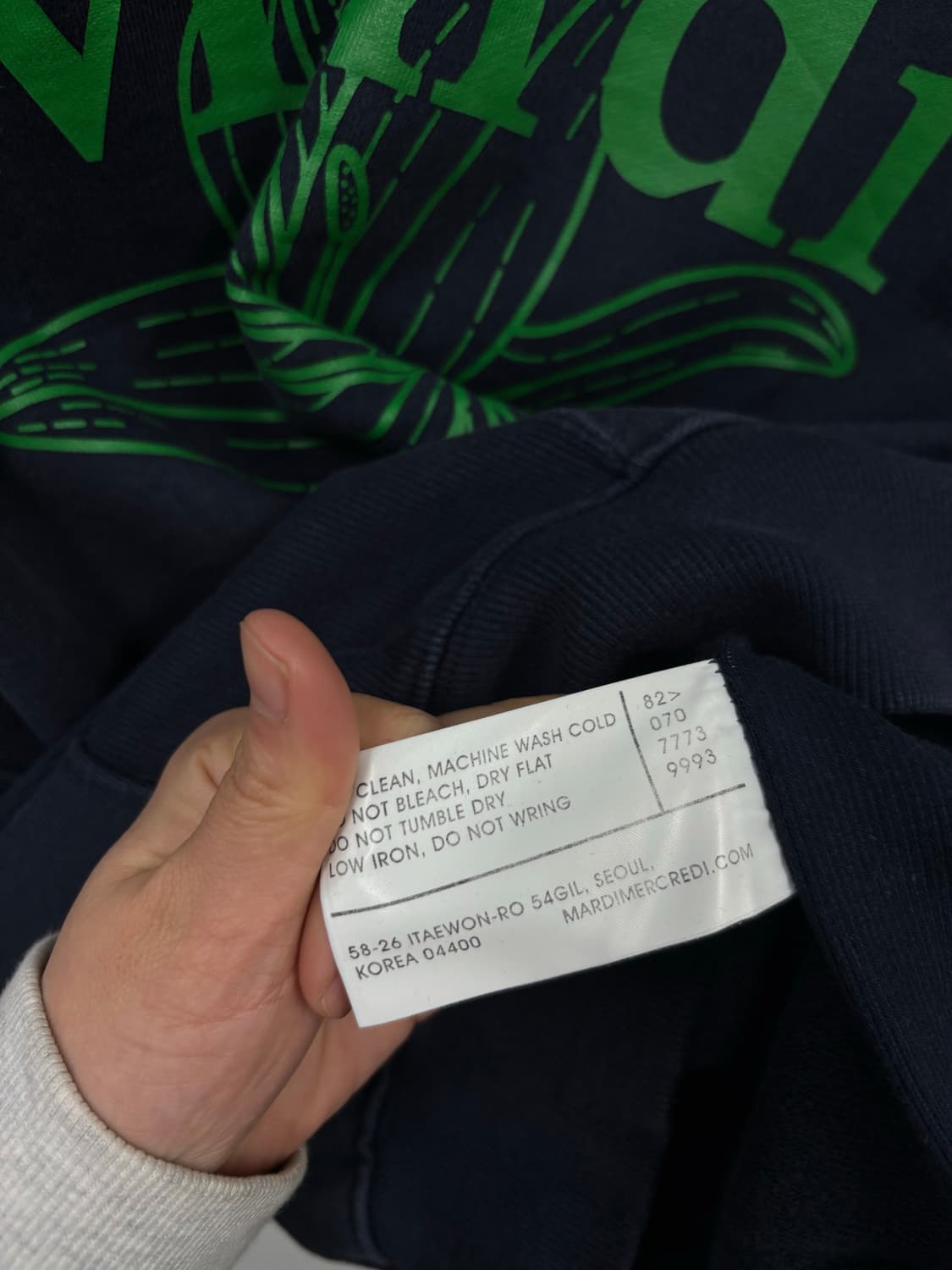 Mardi Mercredi 맨투맨 상품이미지6