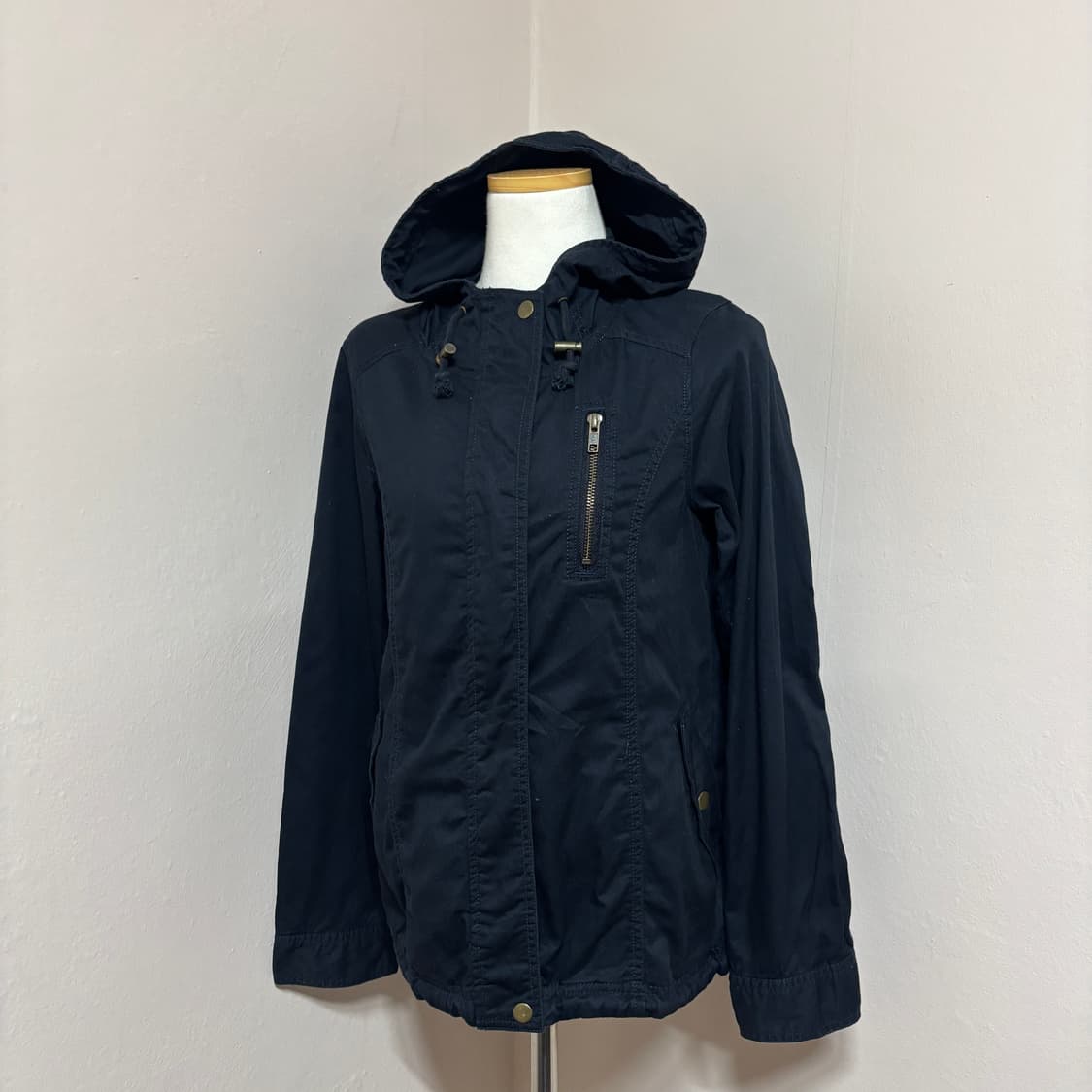 COLZA 콜자 네이비 후드 유틸리티 자켓 상품이미지2