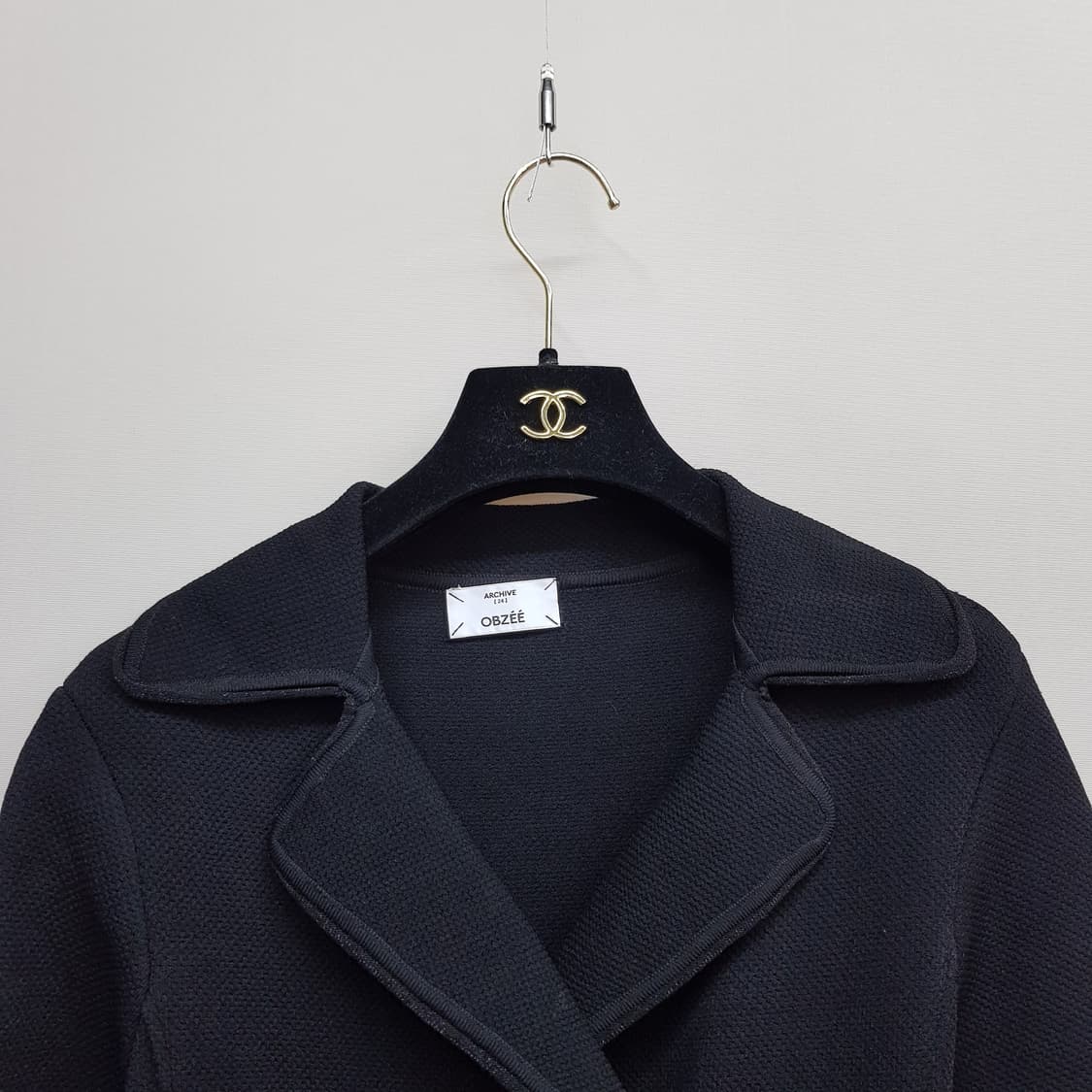 오브제(OBZEE) 2022 더블 버튼 크롭 자켓 90사이즈 상품이미지2