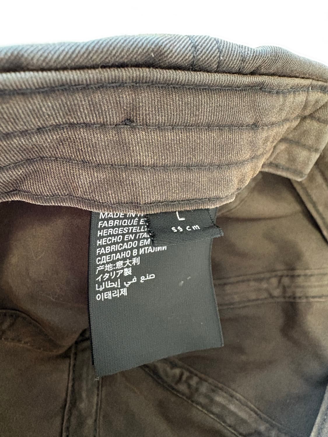 Balenciaga 선 페이드 볼캡 L  상품이미지5