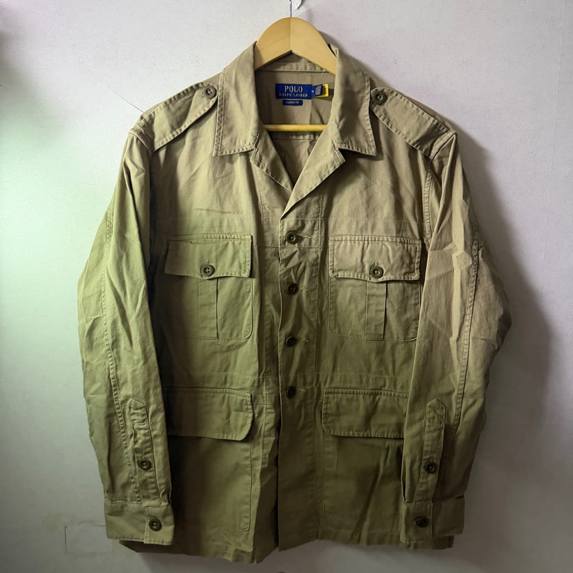 폴로 랄프로렌 더비유틸리티 오버셔츠 M (100-105) 상품이미지2