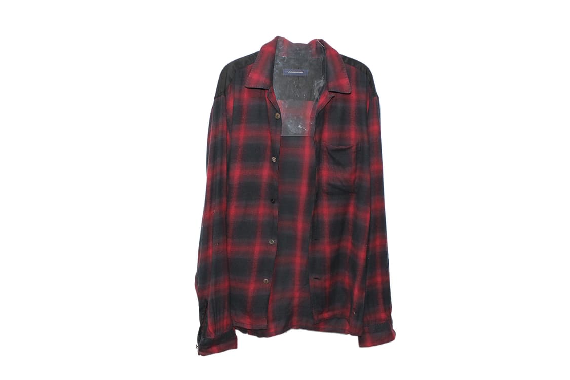 존 언더커버 타탄체크 셔츠 상품이미지1