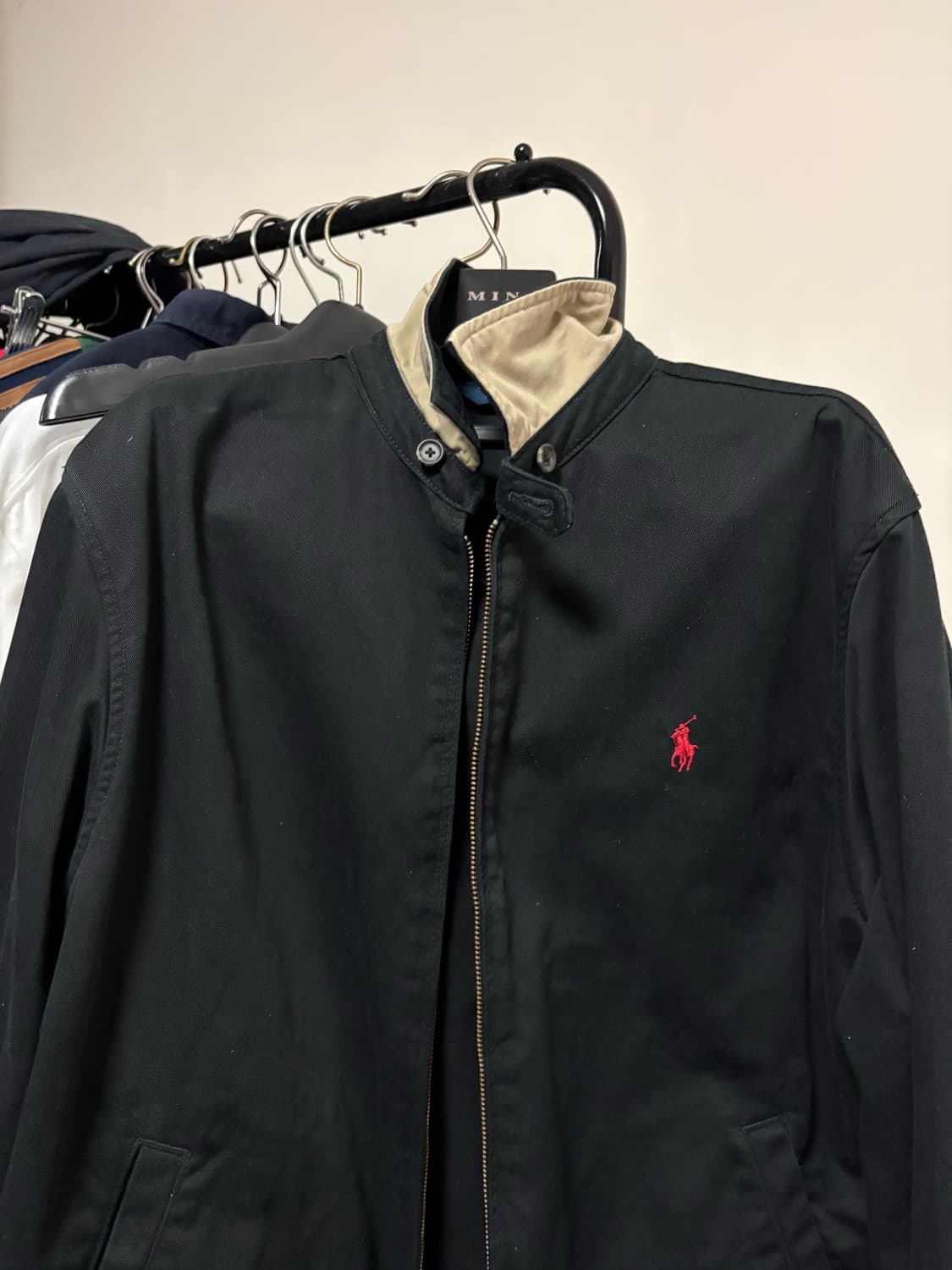폴로 자켓 블랙 상품이미지2