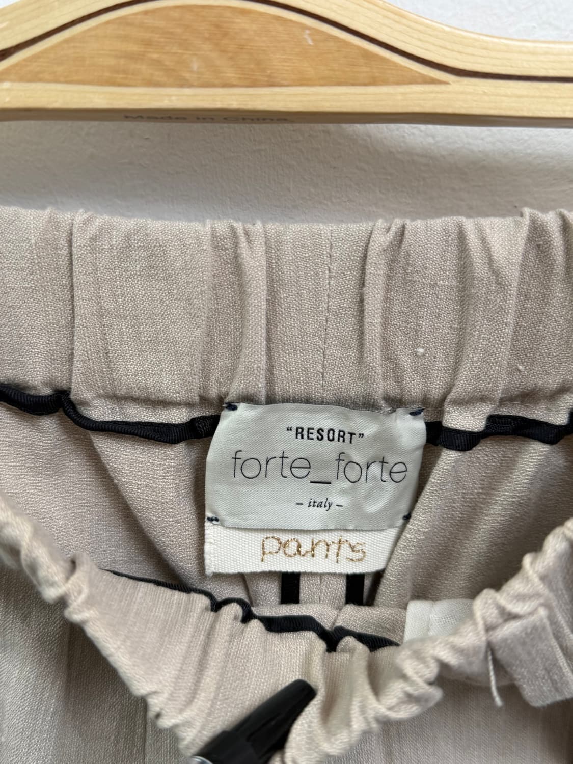 Forte Forte 포르테포르테 밴딩 린넨팬츠 0 상품이미지6