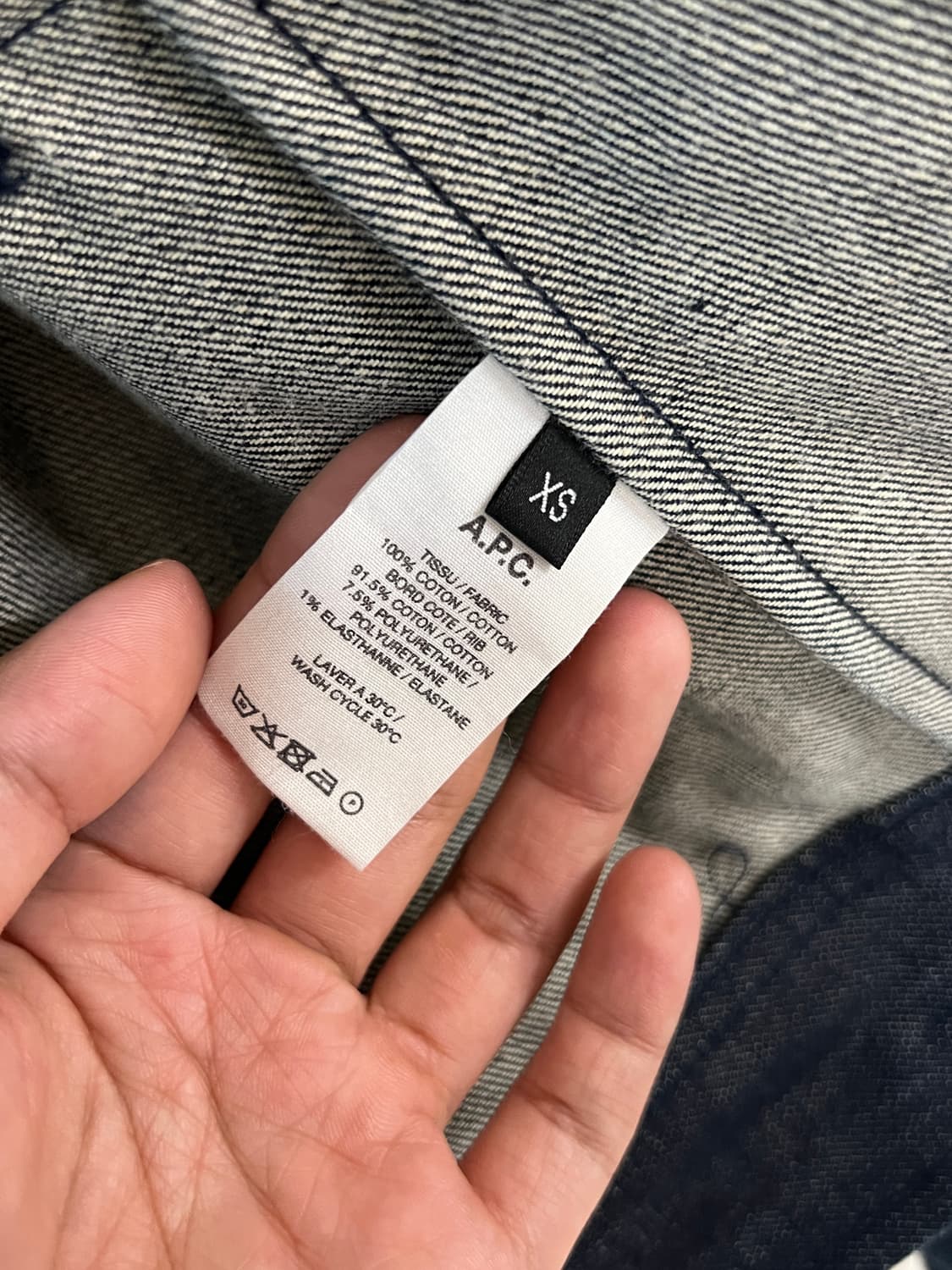 APC x Louis W , Denim JACKET 상품이미지4