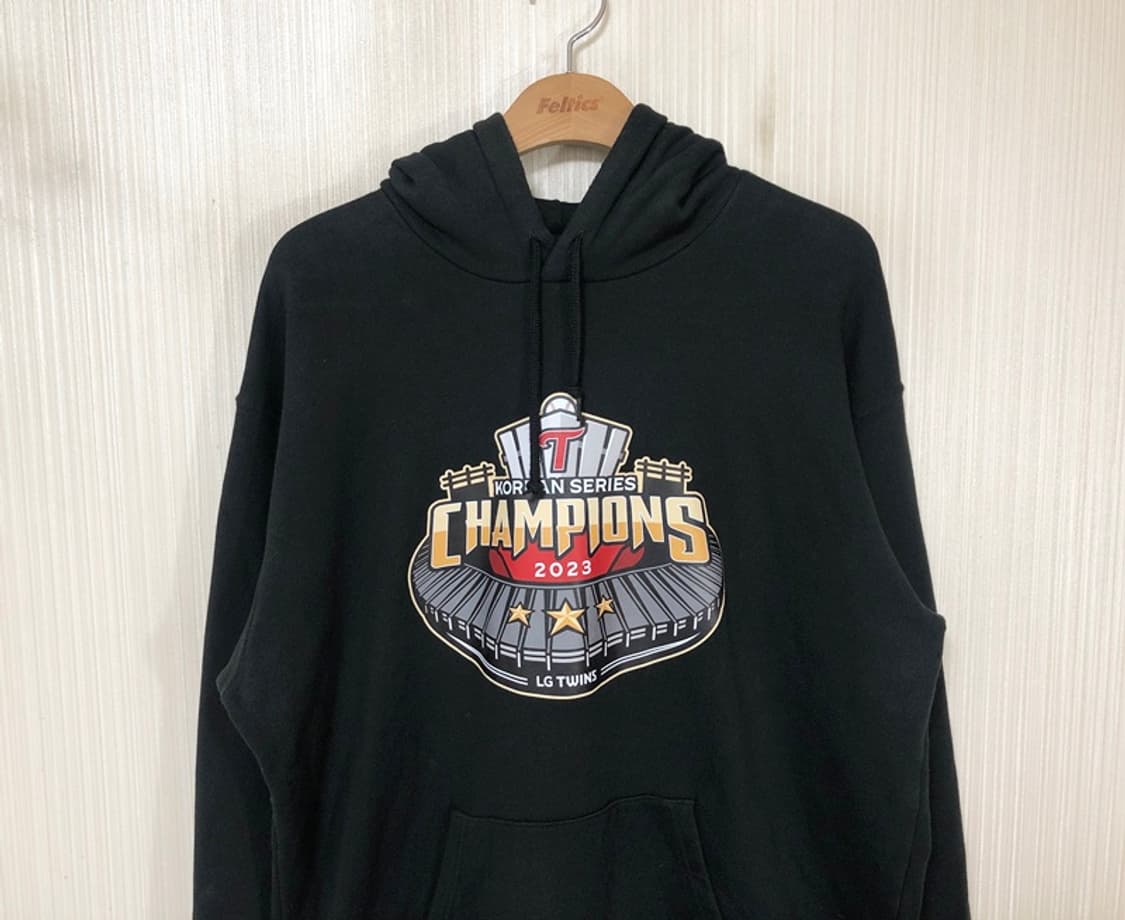 KBO LG트윈스 2023 통합우승기념 후드티셔츠 2XL(110) 상품이미지2